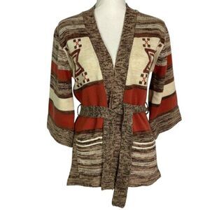 Vintage Jerry Mann Women's Acrylic Cardigan Sweater Style X705 RN 34751 60s 70s